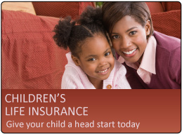 Globe Life And Accident Inisurance Company | Life Insurance for Childrens and Adults